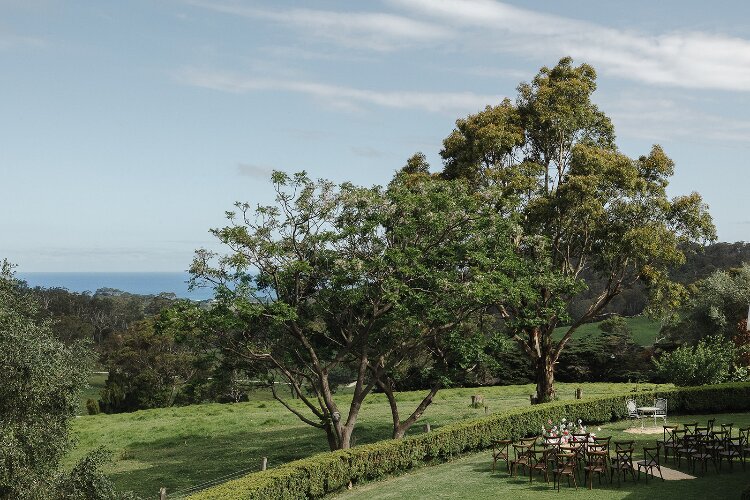 Intimate hilltop wedding venue on the South Coast of New South Wales