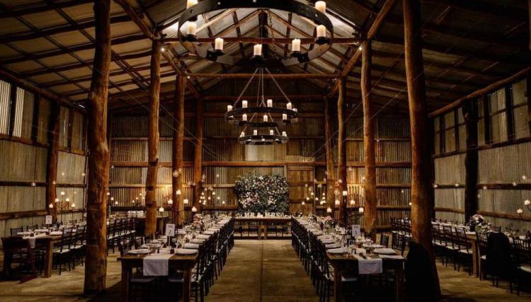 barns sheds wedding venue kimo