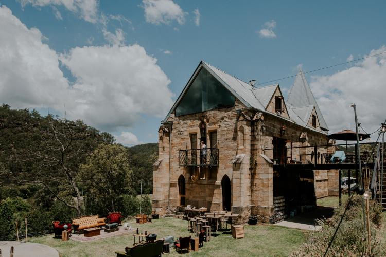 St Josephs Guesthouse is a small wedding venue in the Hawkesbury, NSW