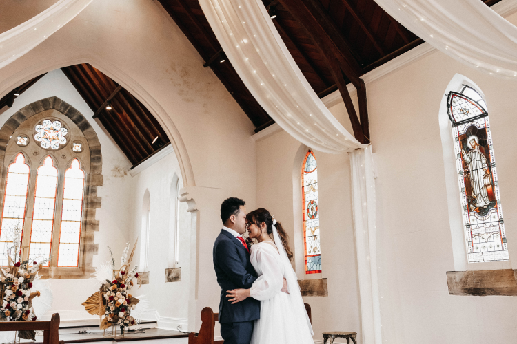 Lords Estate Small Wedding Venue in a Sydney Chapel