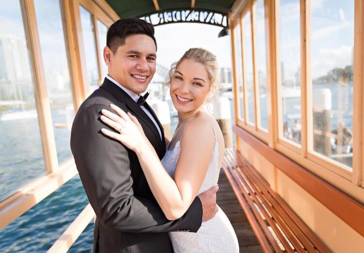 High quality wedding portrait by low budget wedding photographer in Sydney