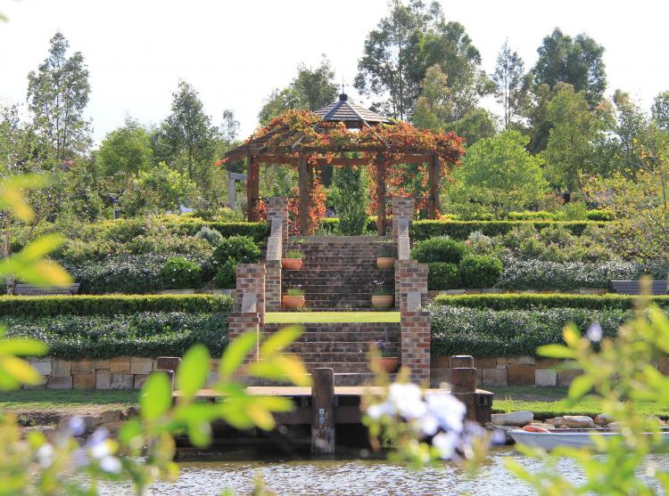 The Bath House Gardens is a small wedding venue in the Hunter Valley