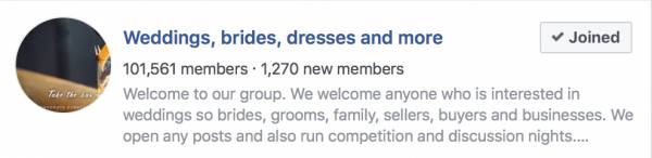 The 65 Most Useful Wedding Groups On Facebook