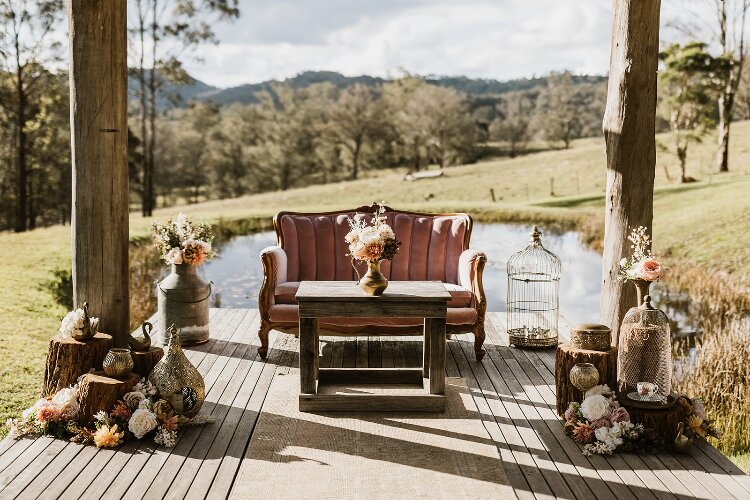 Small Airbnb venue for micro weddings in the Hunter Valley