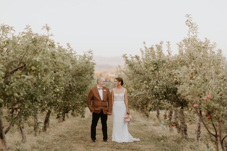 Apple Orchard Wedding Venue