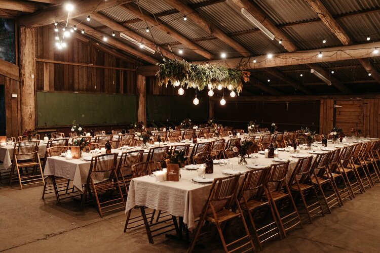 Barn Wedding Reception Midginbil Farm