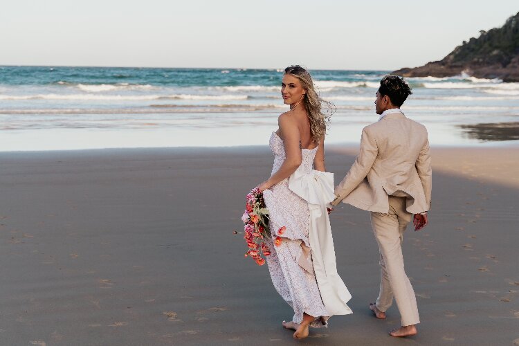 Beach wedding resort Port Stephens NSW