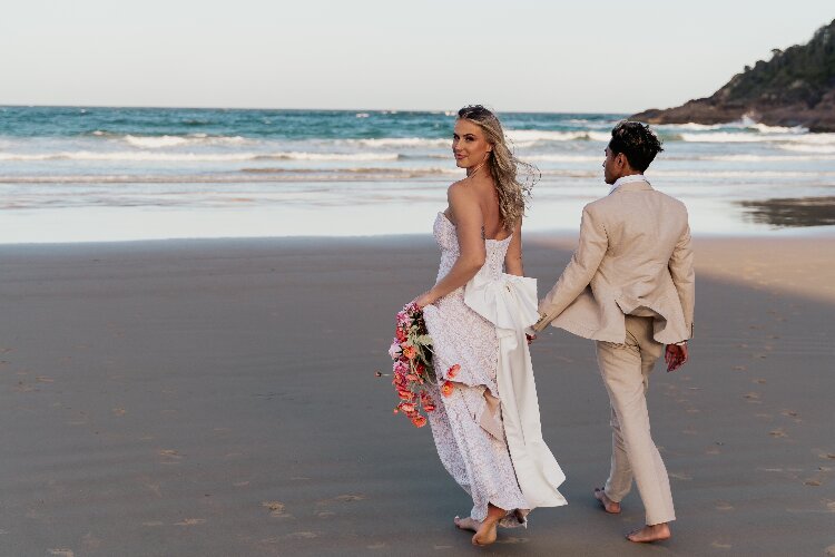 Beachfront wedding spot Port Stephens