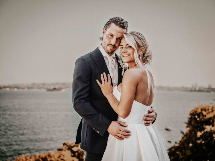 Ben Newnam's stylised wedding photography on the NSW Central Coast