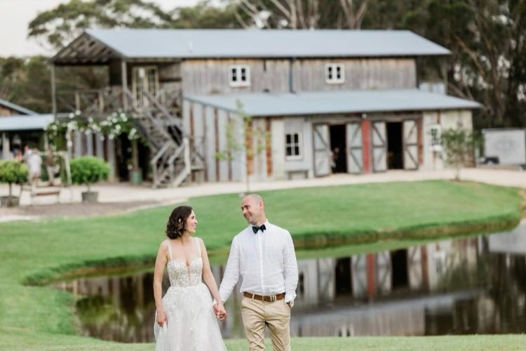 Rustic wedding ceremony & reception venue in Central Coast's Somersby region