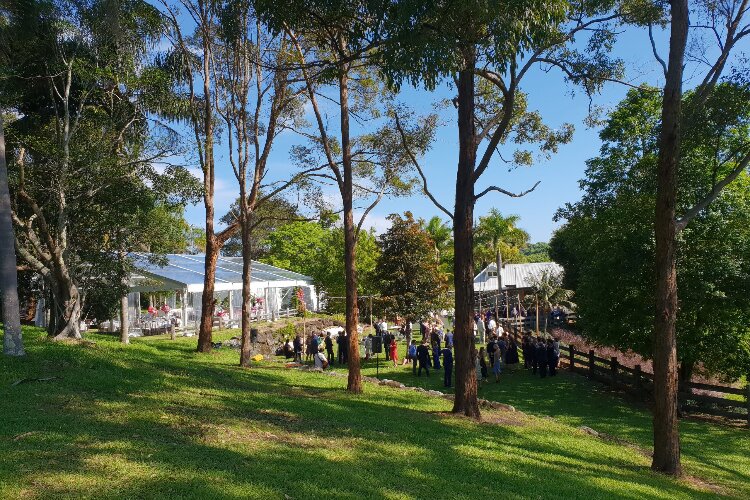 Coorabell Estate Garden weddings Australia