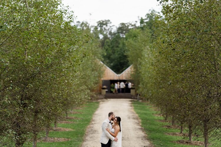 Country wedding destination with rustic reception venue in Wollombi NSW