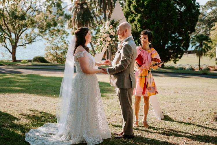 Easy ceremonies with Megumi Carver in Sydney