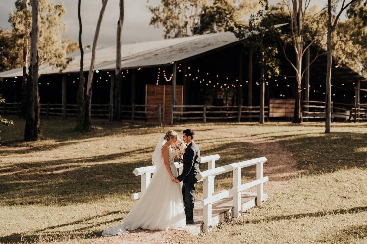 Country wedding destination at Elite Barn Weddings in Northern Queensland