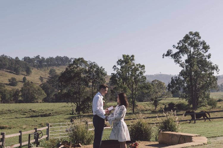 Elopement Package at Wallaringa Farm