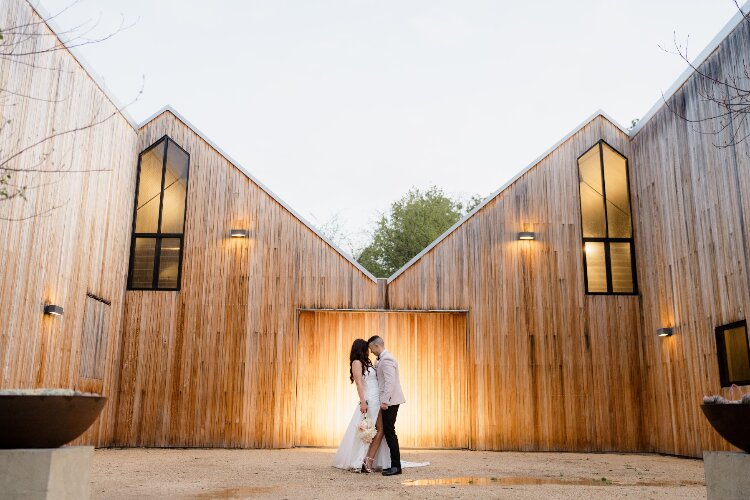 Exclusive wedding destination in an architecturally designed Woodhouse