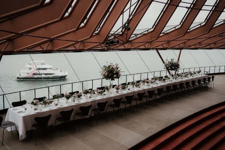 Exclusive wedding venue at Sydney Opera House