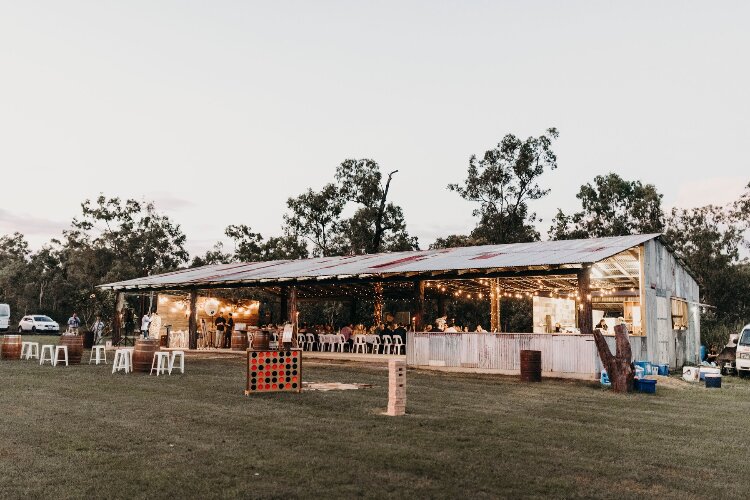 Favourite wedding venue in QLD - The Farm Plumeria Road