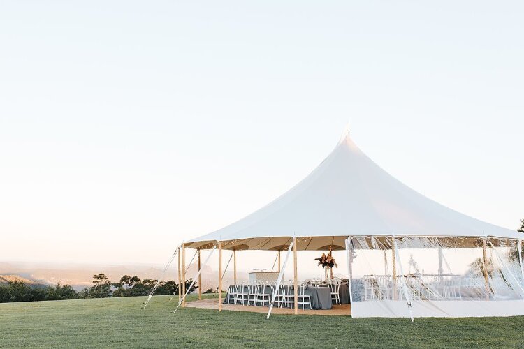 Glamping wedding venue Maleny QLD