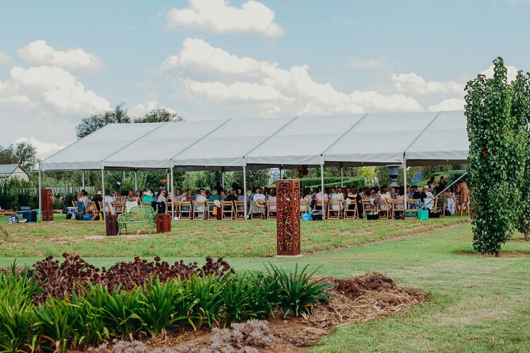 Garden wedding at Glencara Estate