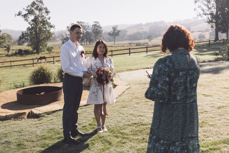 Intimate wedding destination Central Coast