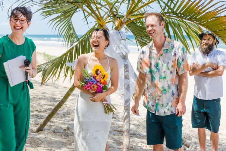 Legal paperwork wedding in Byron Bay