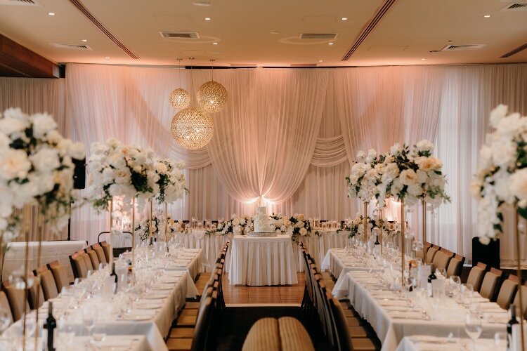 Luxury wedding reception venue Sydney Bivianos