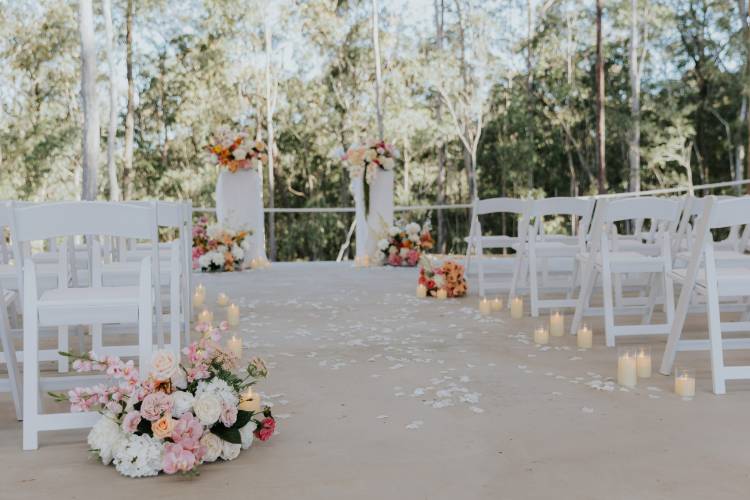 Outdoor wedding destination in the Watagans State Forest