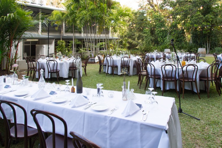 Outdoor function space in Cairns QLD