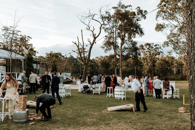 Outdoor wedding venue in Country NSW