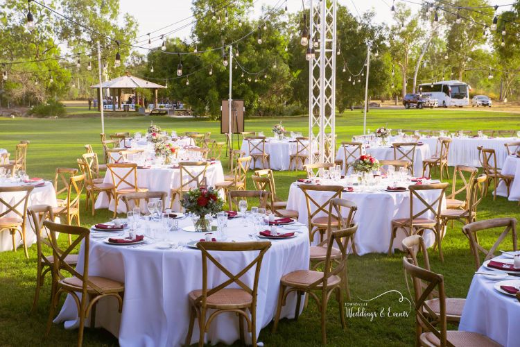 Outdoor wedding venue near Townsville Australia