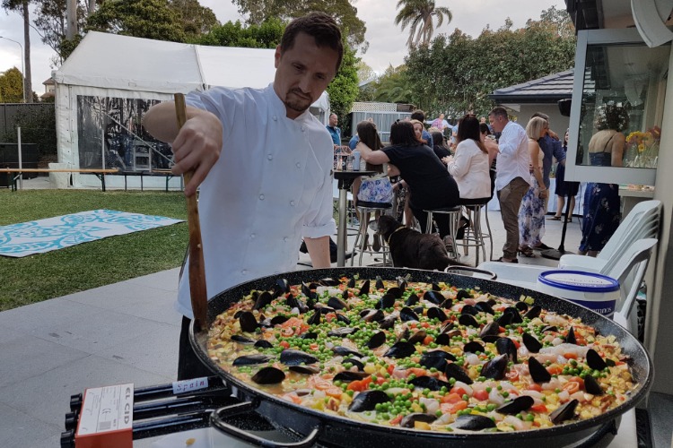 Paella catering by The Roo Brothers in Sydney