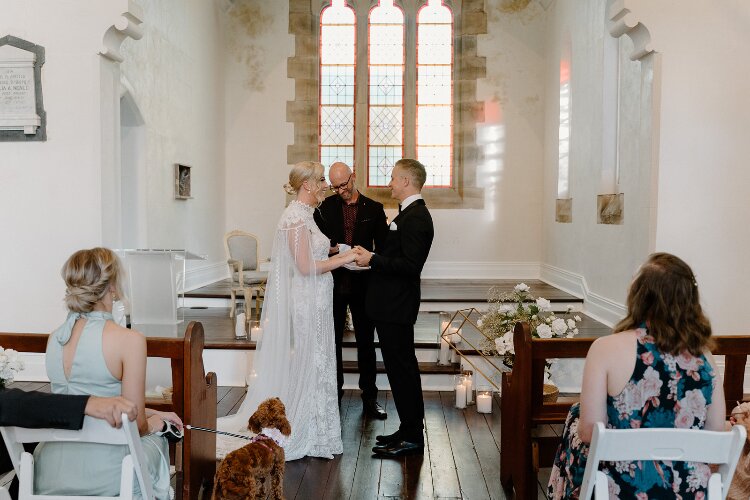 Pet friendly wedding chapel