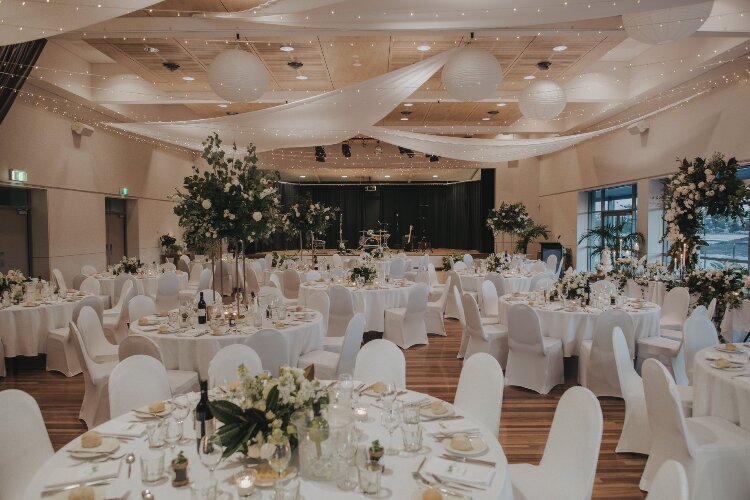 Rustic reception venue overlooking Kiama Beach