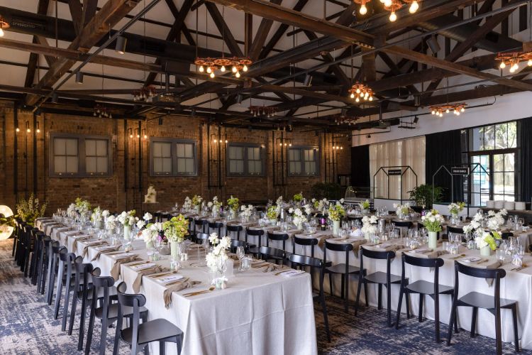 Rustic wedding venue on Sydney Harbour