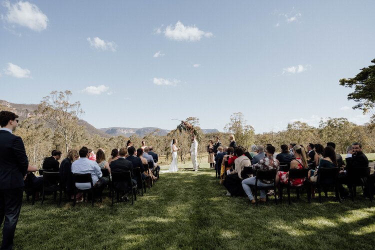 Scenic wedding destination Blue Mountains