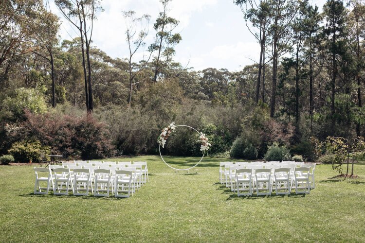 Wedding ceremony venue in the Southern Highlands