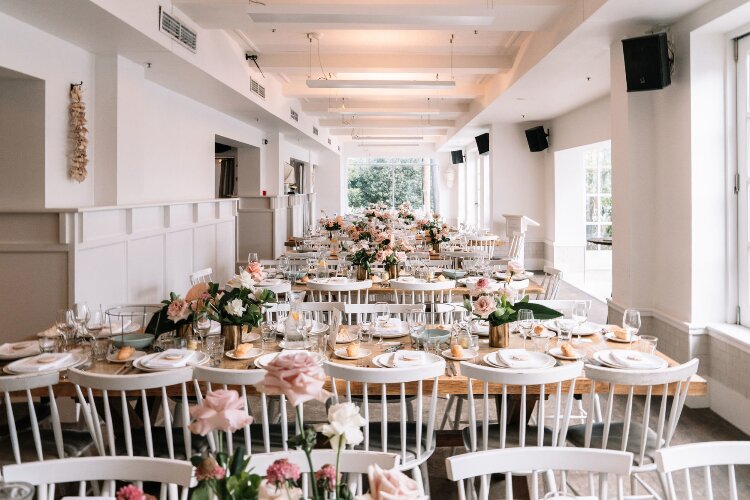 Waterfront reception venue with Sydney Harbour views