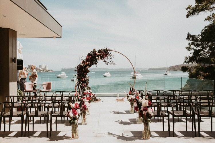 Waterfront weddings at Sydney's Manly Pavilion