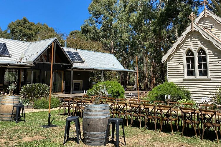 Wedding reception venue Daylesford VIC