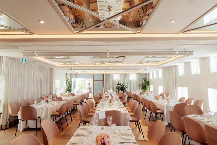 Wedding space at Sydney Bathers Pavilion