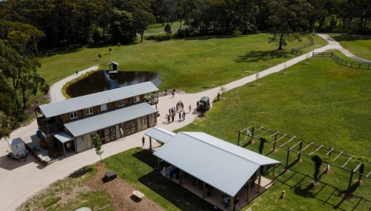 The Stables of Somersby is a popular barn wedding venue on the Central Coast