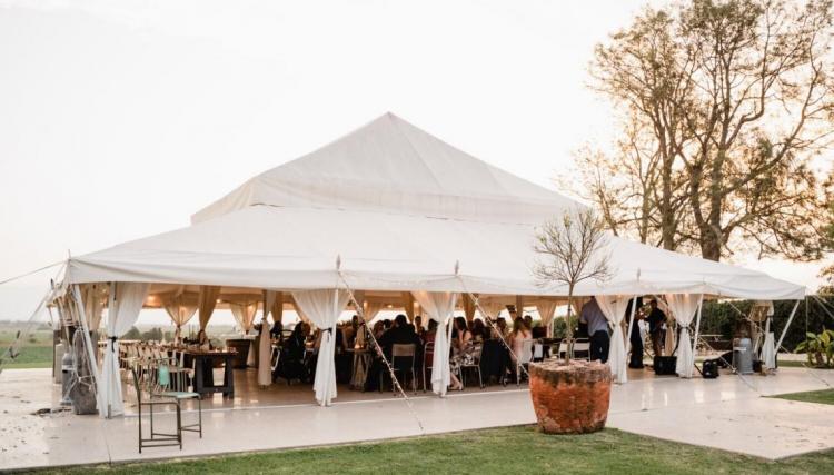 Wallalong House is a luxury Indian tent wedding venue