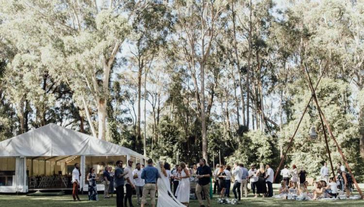 Marquee wedding venue Southern Highlands