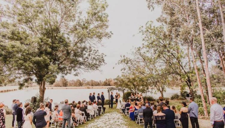 Outdoor Wedding Cypress Lakes