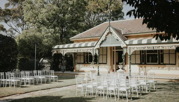Outdoor wedding venue laurelbank