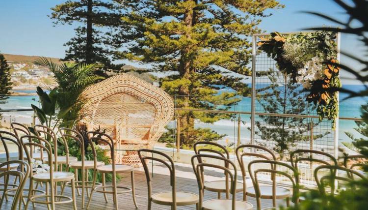 Beachside Dojo is a small wedding venue on Sydney's northern beaches