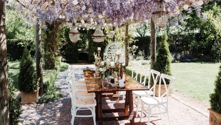The Secret Garden is a pretty wedding ceremony venue in Southern Highlands