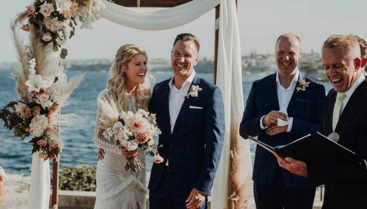 Gary Mooney is Sydney's most experience male wedding celebrant