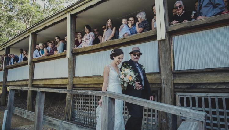 Unique wedding venue South Coast NSW Kianinny Bush Cottages